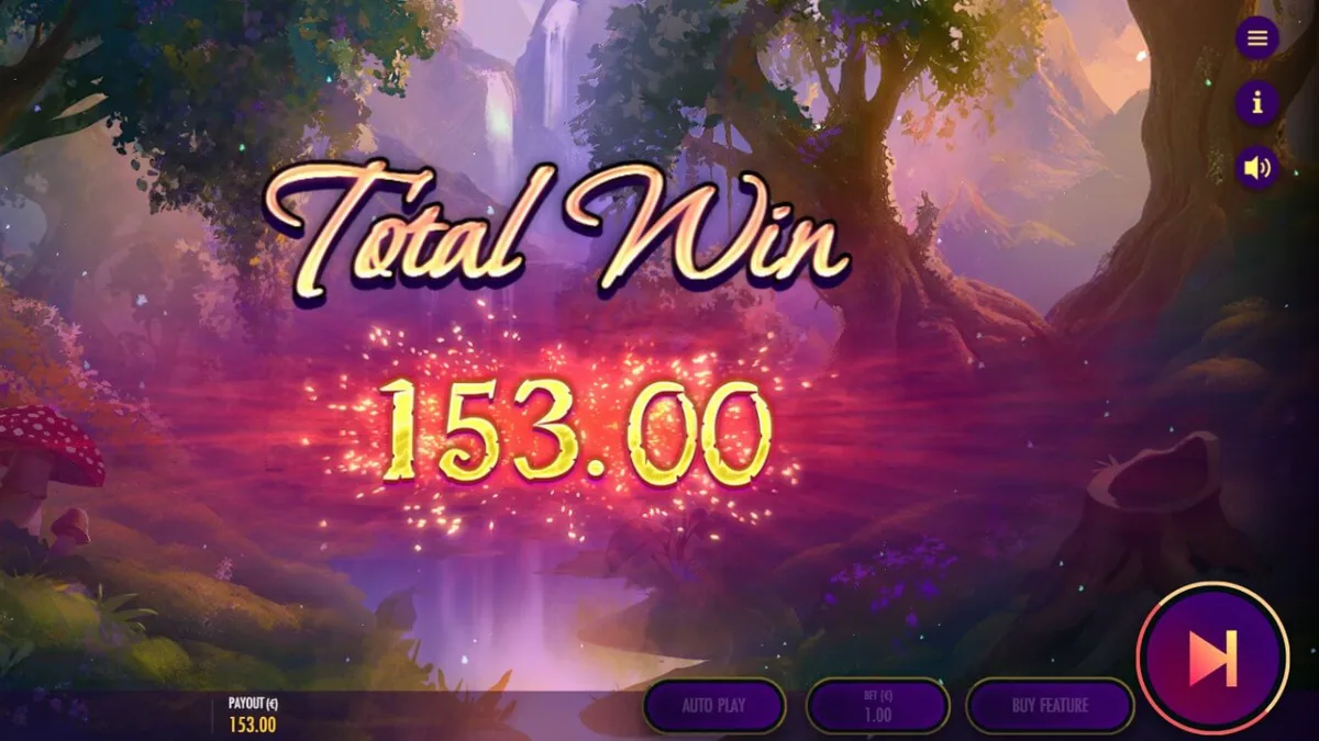 Pemandangan hutan mitologi Yunani dalam slot Pan’s Arcadia